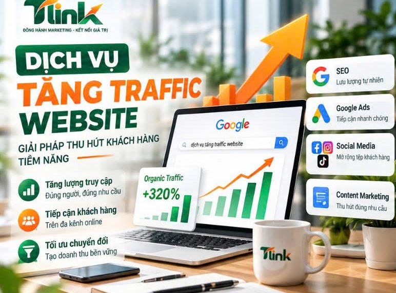 dịch vụ tăng traffic website