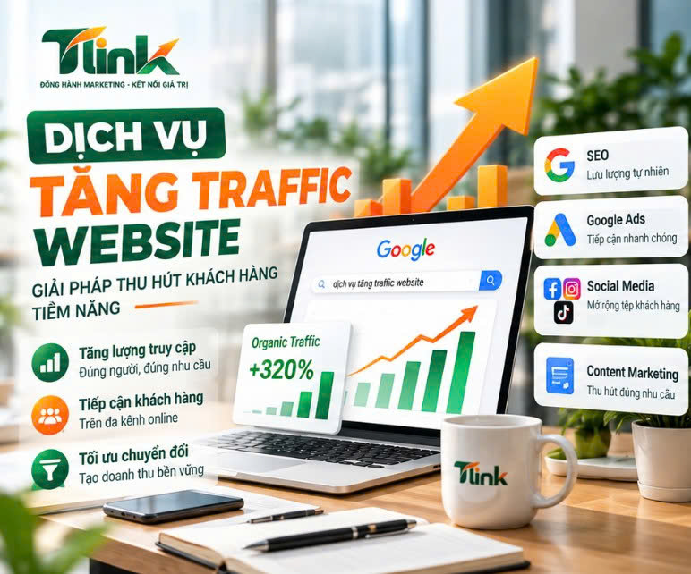 dịch vụ tăng traffic website 